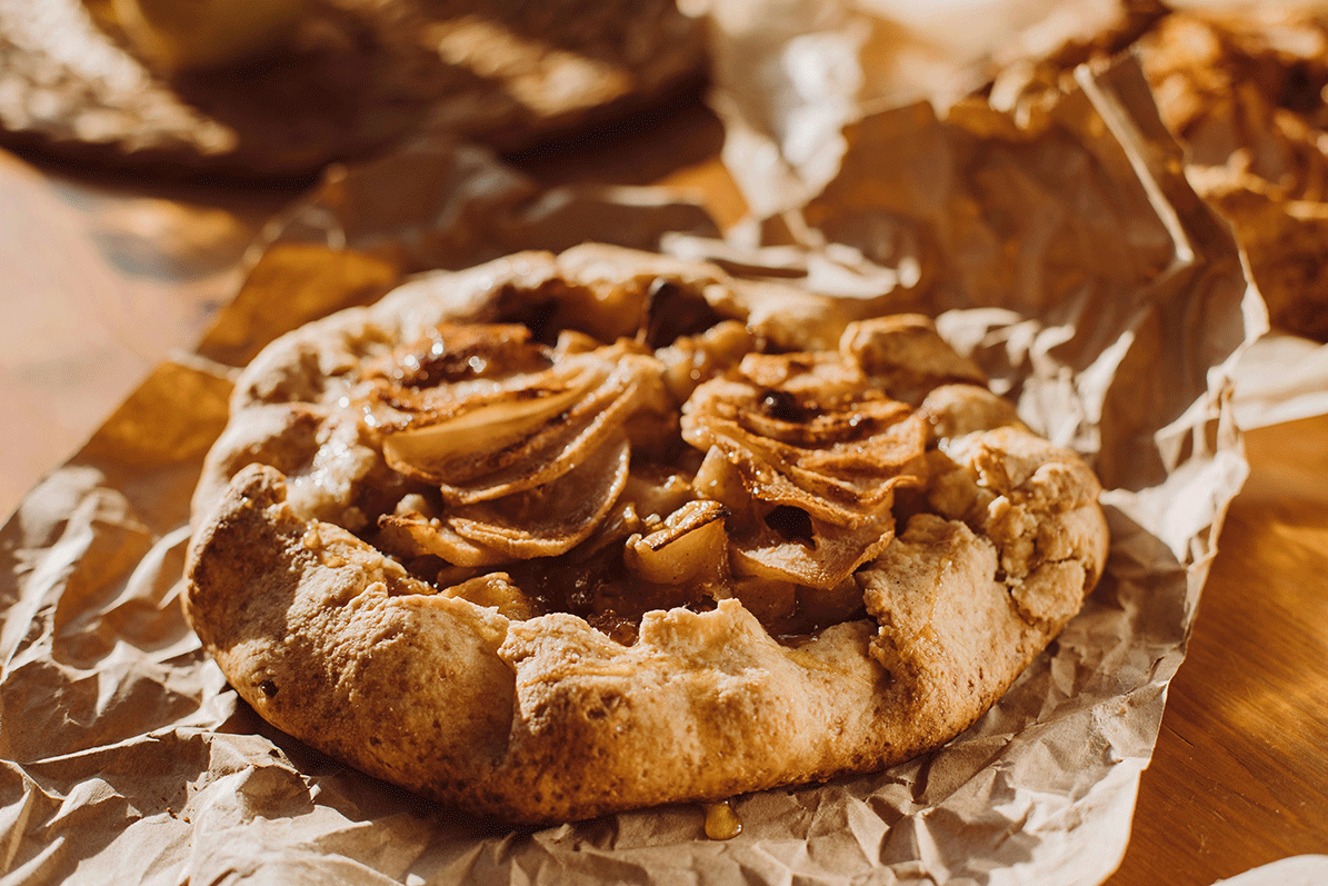 image of pie with thick crust